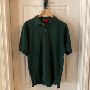 Polo, Hunter Green, Izod, Medium, Men’s, Cotton
